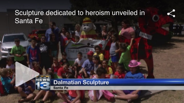 Sculpture dedicated to heroism unveiled in Santa Fe