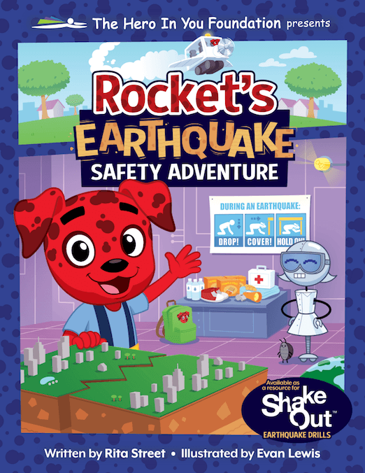 Rocket’s Earthquake Safety Adventure Storybook
